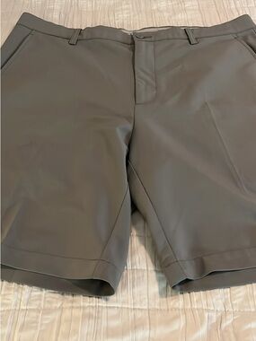 FootJoy Men's Flat Front Golf Shorts - Gray